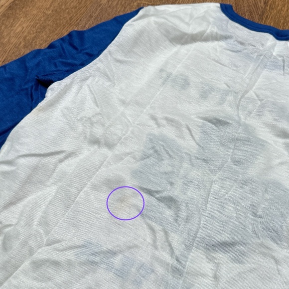 Vintage 70s Toronto Maple Leafs York Originals Property Baseball T Shirt Mens M - Picture 8 of 8